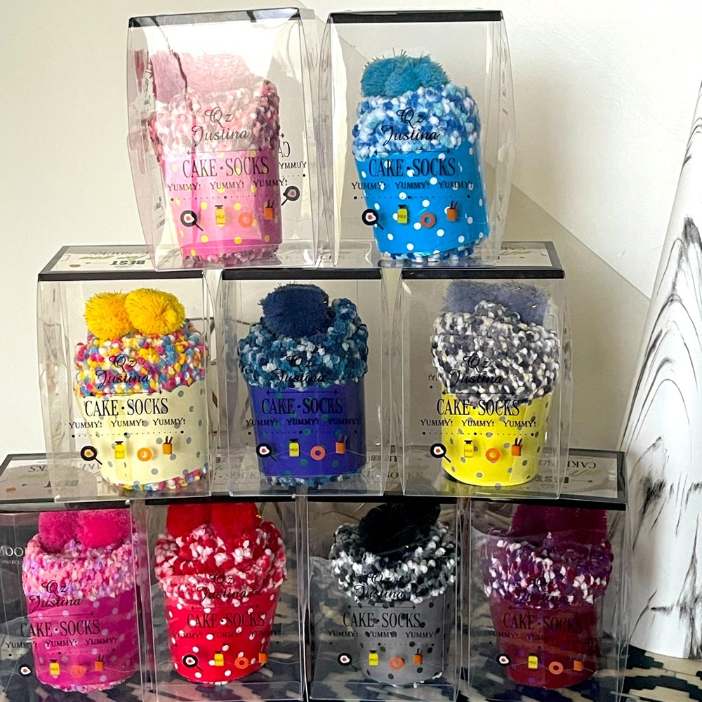 GIFT/STOCKING STUFFER ~ SOCKS pompom cozy gift socks